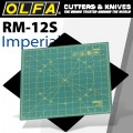OLFA ROTATING MAT INCHES GRID 12 X 12 300 X 300MM